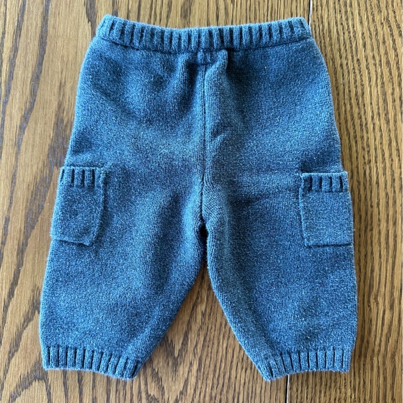 Knit Cotton Baby Cargo Pants - Picture 5 of 7